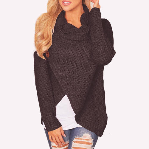 Women knitted pullovers